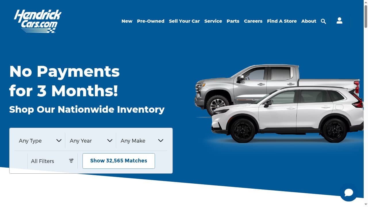 Hendrick Automotive Group official website